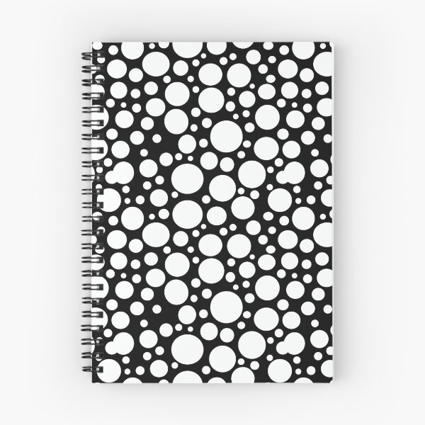 Item preview, Retro Black and White Polka Dot Pattern Design designed and sold by InkInduldge.