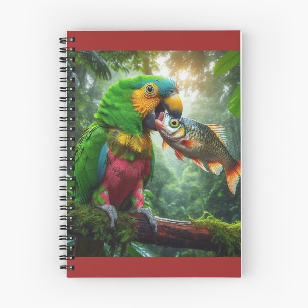 Item preview, A parrot that eats fish designed and sold by mohamedib.