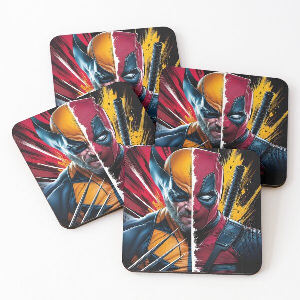 Item preview, Comic Book Rivals: Fierce Warriors Split Portrait designed and sold by best-of-panama.