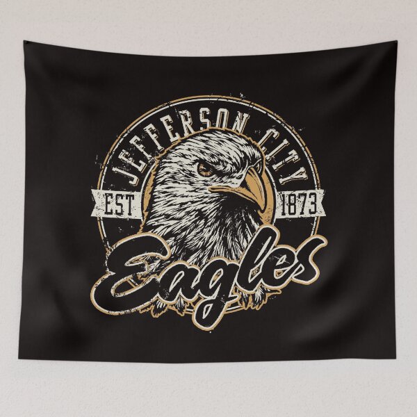 Item preview, Jefferson City Eagles - Vintage Eagle Emblem  designed and sold by Jessica  art.