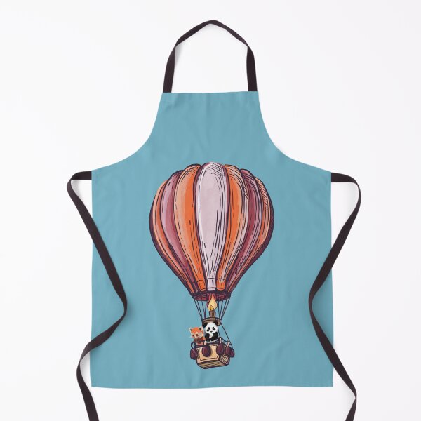 Item preview, Adventurous Pandas Soaring in a Hot Air Balloon: A Unique Journey designed and sold by Pandositive.