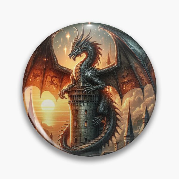 Item preview, Dragon Tower designed and sold by NightShadeTees.