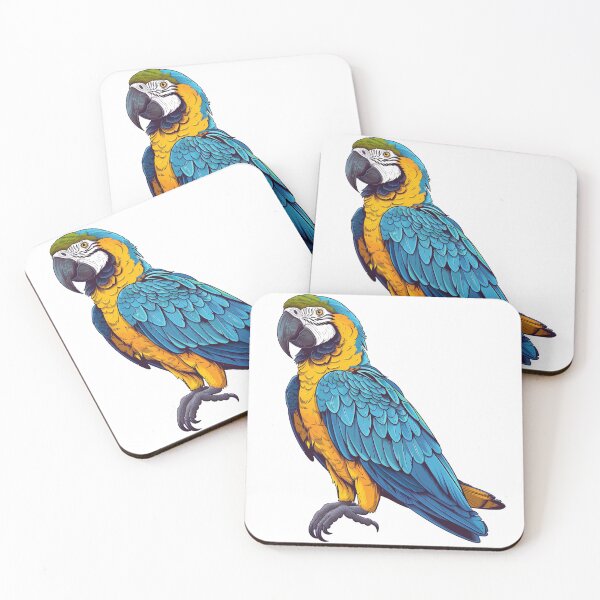 Item preview, Blue and Yellow Macaw Parrot designed and sold by Artcurrents.