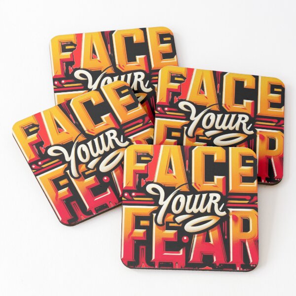 Item preview, FACE YOUR FEAR designed and sold by debbiebento.