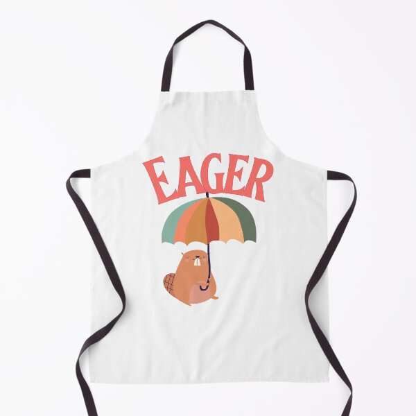Item preview, Eager Beaver (Beaver under multi colored umbrella) designed and sold by GuesthozGraphix.