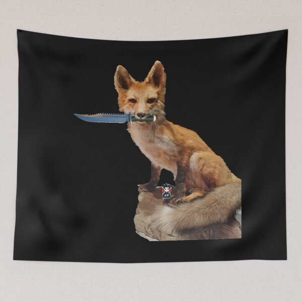 Item preview, Vulpe Red Fox Hound with a Knife V.2 designed and sold by Jese345.