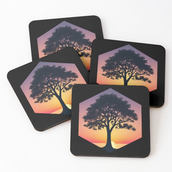 Item preview, Summer Sunset Tree designed and sold by AbsoluteA.