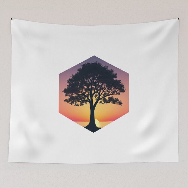Item preview, Summer Sunset Tree designed and sold by AbsoluteA.