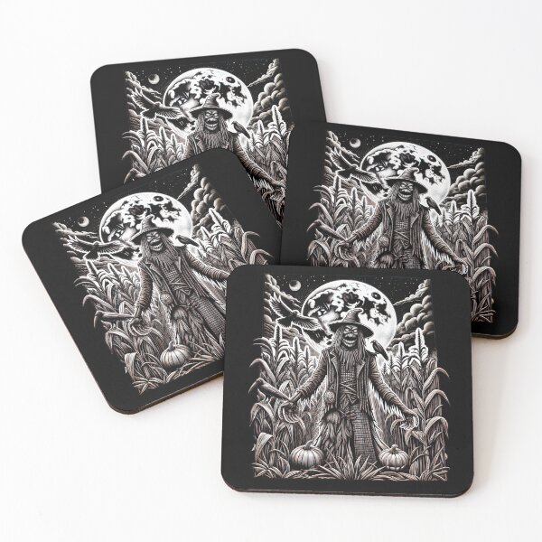 Item preview, Creepy Scarecrow Halloween Night for Horror and Halloween Fans designed and sold by PitsFusion.