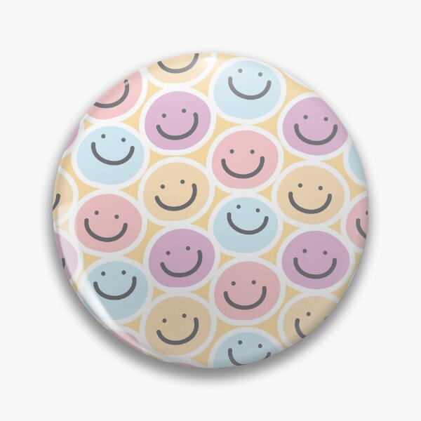 Item preview, Smiley Faces Pattern designed and sold by Lockets Little Notes.
