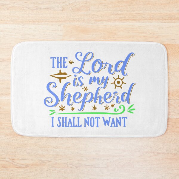 Item preview, Psalm 23 The Lord Is My Shepherd designed and sold by thespecialtyhub.