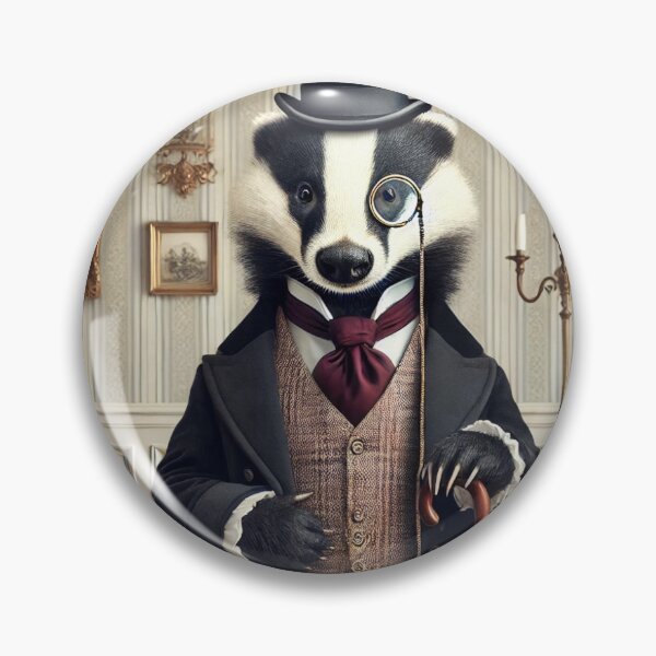 Item preview, Dapper Badger - Victorian Gentleman in Style designed and sold by osirisglobal.