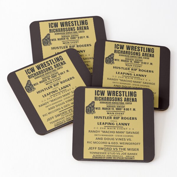 Item preview, ICW Wrestling Morehead, KY, 1980 designed and sold by JoezPlace.