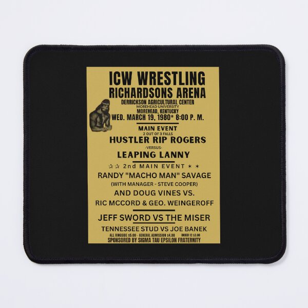 Item preview, ICW Wrestling Morehead, KY, 1980 designed and sold by JoezPlace.