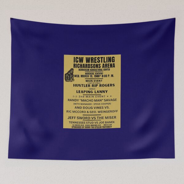Item preview, ICW Wrestling Morehead, KY, 1980 designed and sold by JoezPlace.