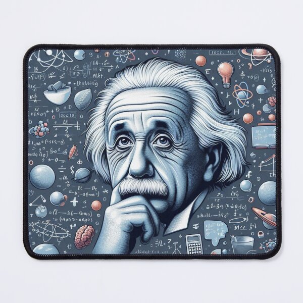 Artikelvorschau, Albert Einstein entworfen und verkauft von sevenmountains.
