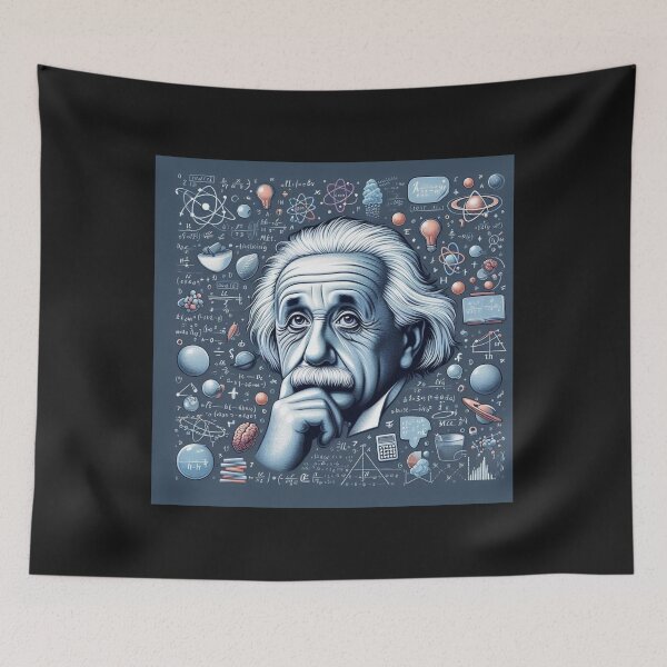 Artikelvorschau, Albert Einstein entworfen und verkauft von sevenmountains.