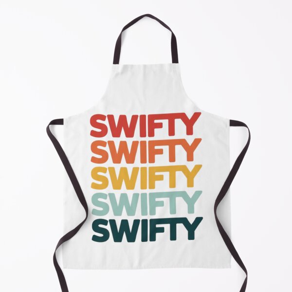 Item preview, Swifty Retro Colorful Typography Fun Casual Tee designed and sold by ChicTeeLab.