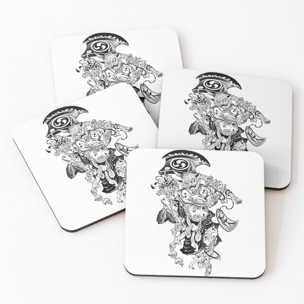 Item preview, Japanese Oni Demon Hannya designed and sold by 7Delamancha.