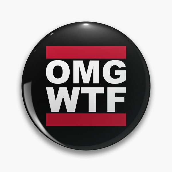 Item preview, OMG WTF - RUN DMC Style Print designed and sold by SMStore.