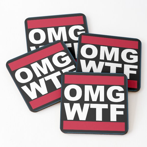 Item preview, OMG WTF - RUN DMC Style Print designed and sold by SMStore.