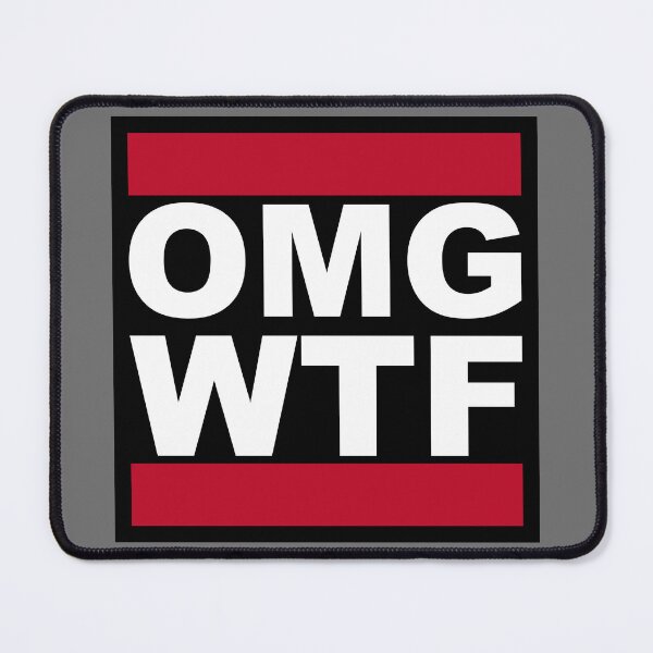 Item preview, OMG WTF - RUN DMC Style Print designed and sold by SMStore.