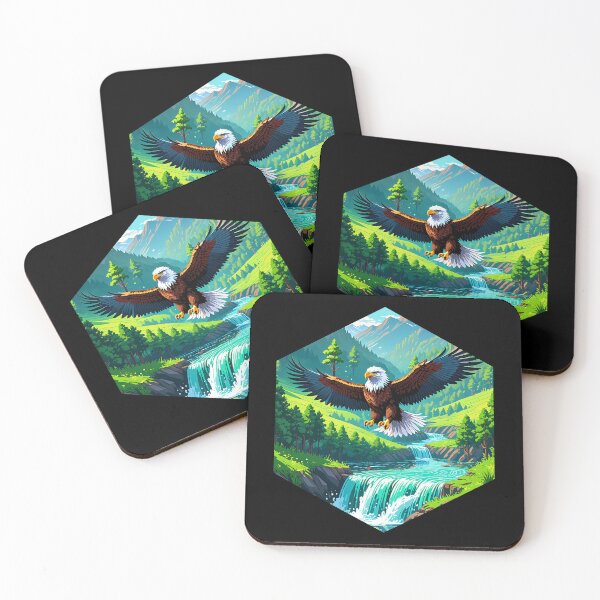 Item preview, Eagle in Clean Valley designed and sold by AbsoluteA.