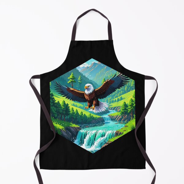 Item preview, Eagle in Clean Valley designed and sold by AbsoluteA.