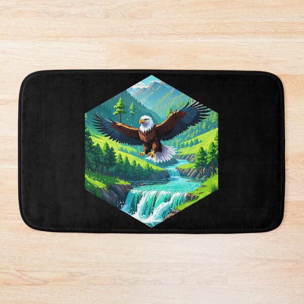 Item preview, Eagle in Clean Valley designed and sold by AbsoluteA.