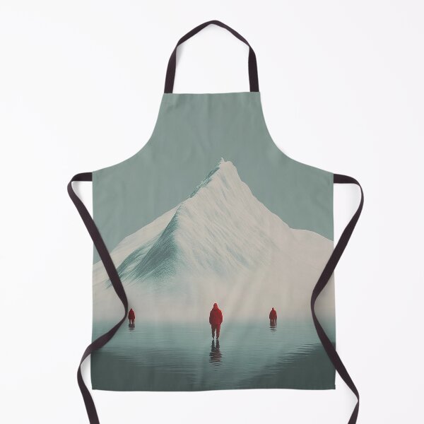 Item preview, Minimalist Greenland Expedition Art Print designed and sold by Retro Travel Design.