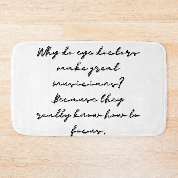 Item preview, Eye Doctor Funny Joke Jokes Ophthalmology Doctor's Handwriting designed and sold by RANDOMNESS.