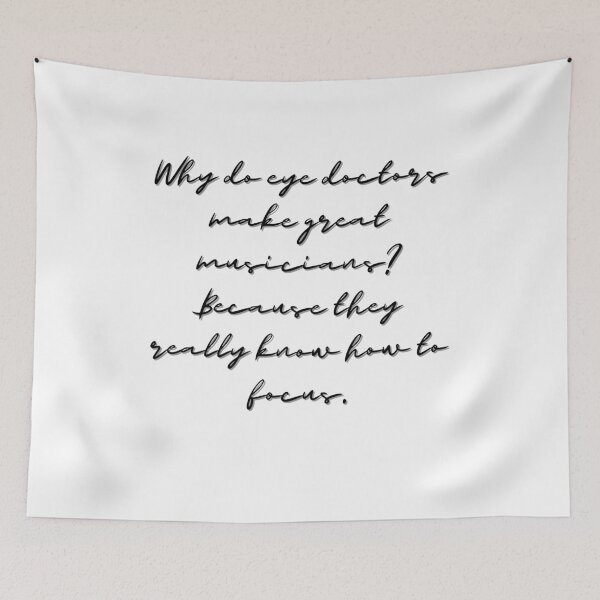 Item preview, Eye Doctor Funny Joke Jokes Ophthalmology Doctor's Handwriting designed and sold by RANDOMNESS.