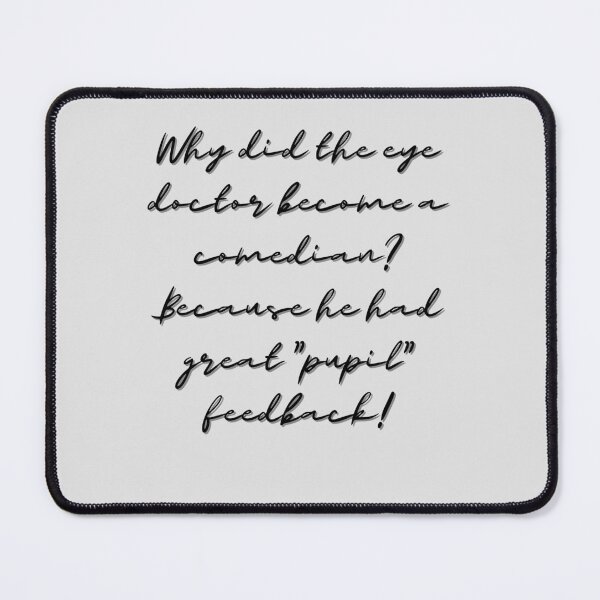 Item preview, Eye Doctor Funny Joke Jokes Ophthalmology Doctor's Handwriting designed and sold by RANDOMNESS.