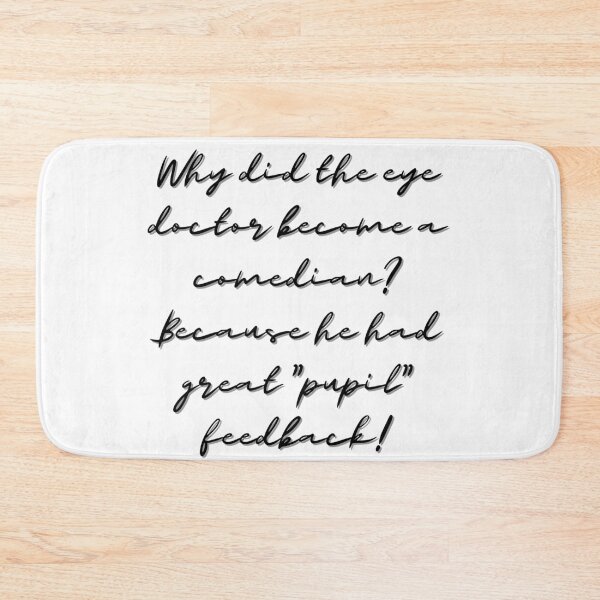 Item preview, Eye Doctor Funny Joke Jokes Ophthalmology Doctor's Handwriting designed and sold by RANDOMNESS.