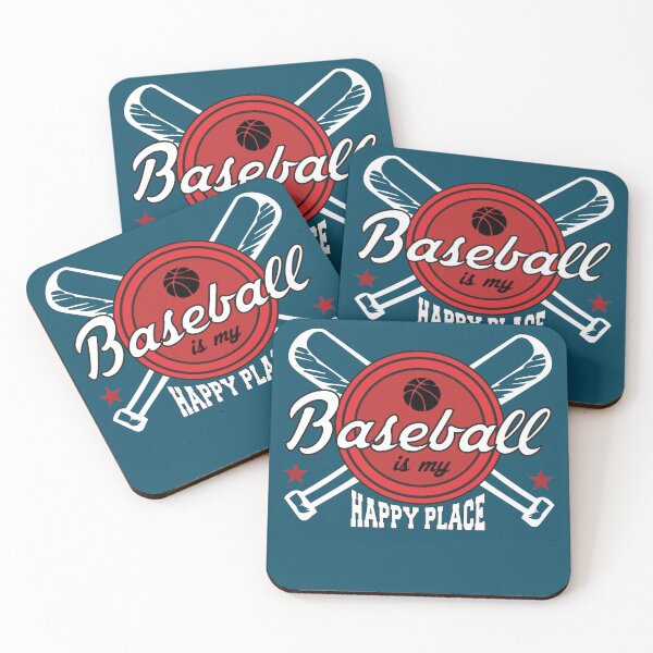 Item preview, Baseball is My Happy Place Home Runs and Cheers designed and sold by ArtComixHaven.
