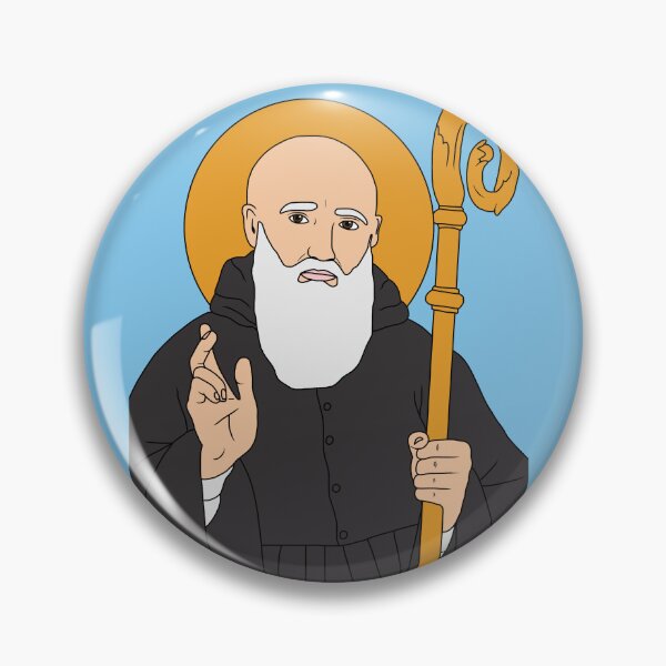 Item preview, Saint Benedict of Nursia designed and sold by elviamontemayor.