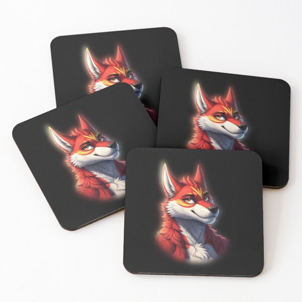 Item preview, red fox designed and sold by LevonsCrazyArt.