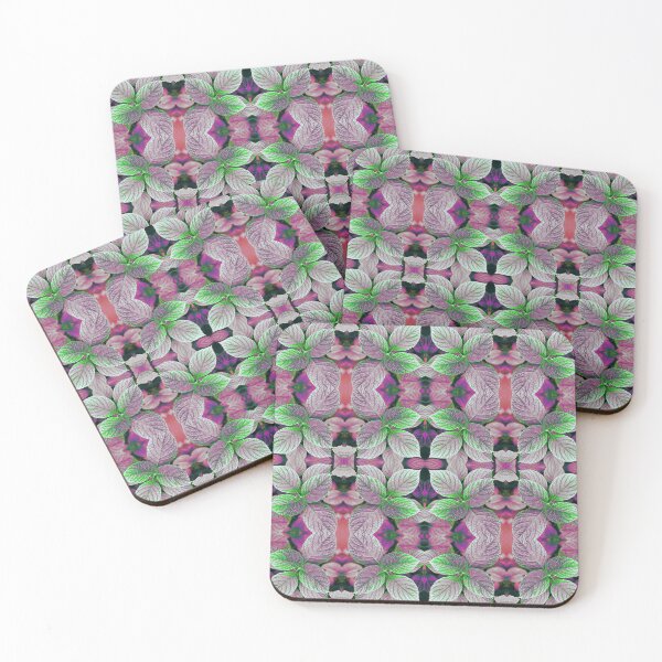 Item preview, Colour Play Leaves Photo Pattern designed and sold by vallisrowe.