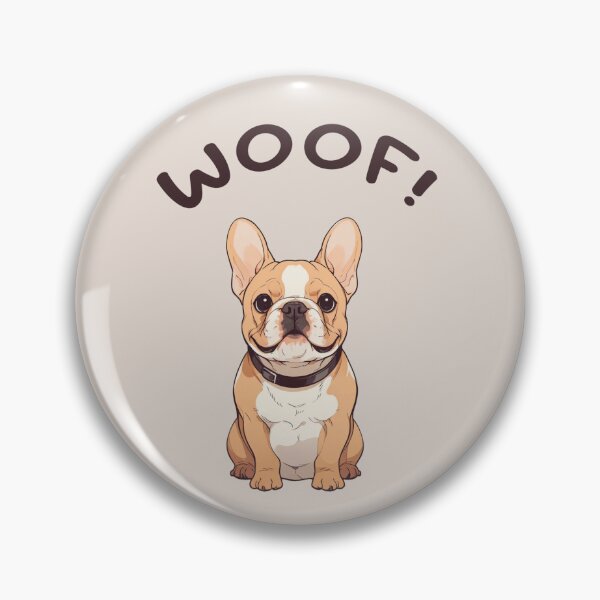 Item preview, French Bulldog woof cute dog designed and sold by La Loca.
