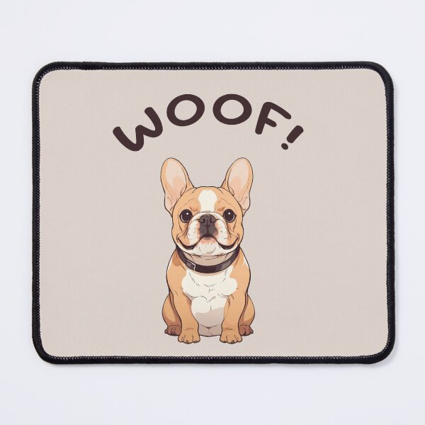 Item preview, French Bulldog woof cute dog designed and sold by La Loca.