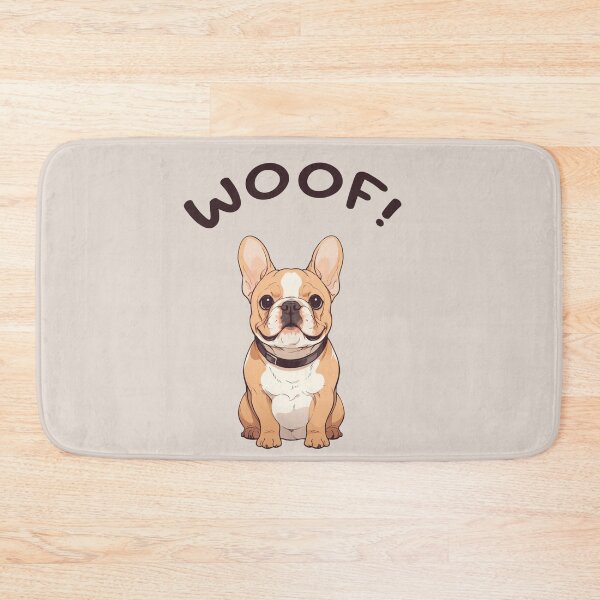 Item preview, French Bulldog woof cute dog designed and sold by La Loca.