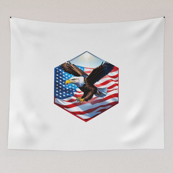 Item preview, Patriotic Eagle designed and sold by AbsoluteA.
