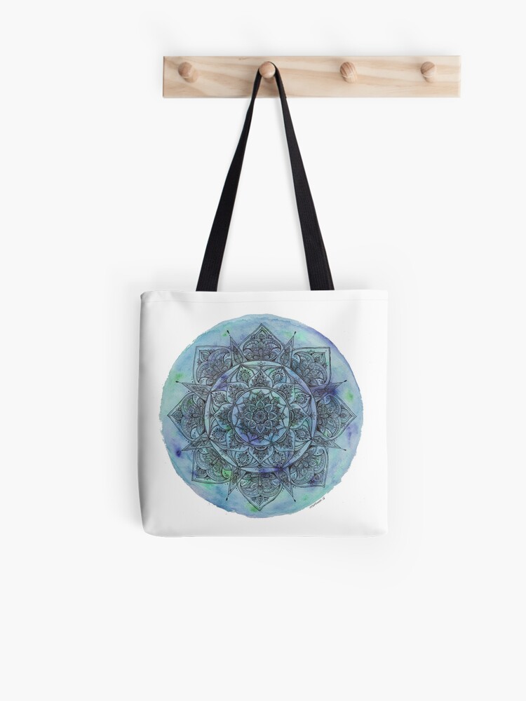 mandala tote bag