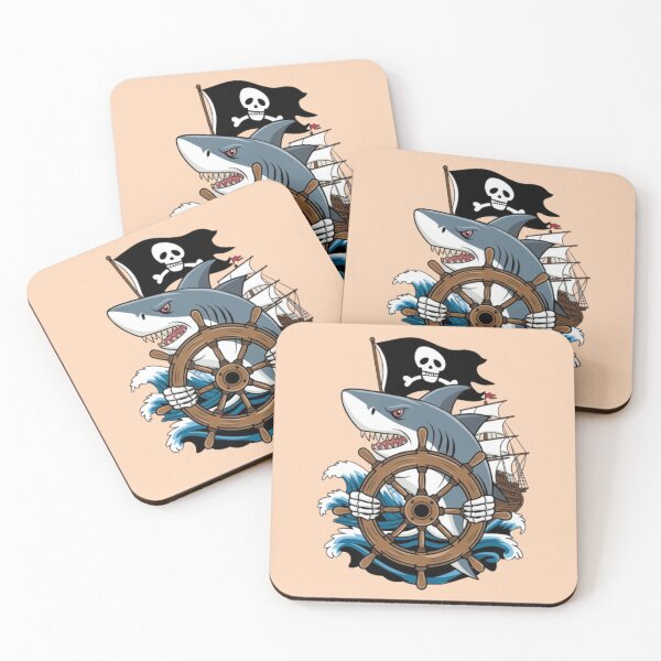 Item preview, Pirate Shark designed and sold by 123ks.