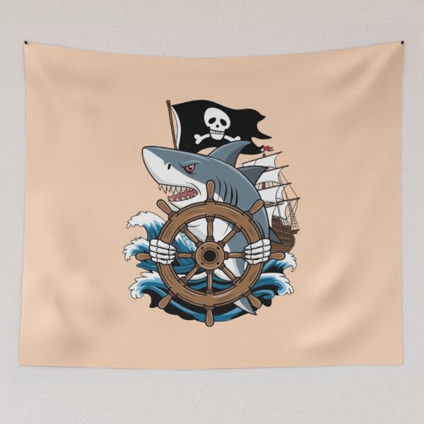 Item preview, Pirate Shark designed and sold by 123ks.