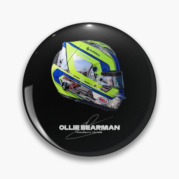 Item preview, Ollie Bearman (F1 2024 Helmet) designed and sold by The Armorsmith.