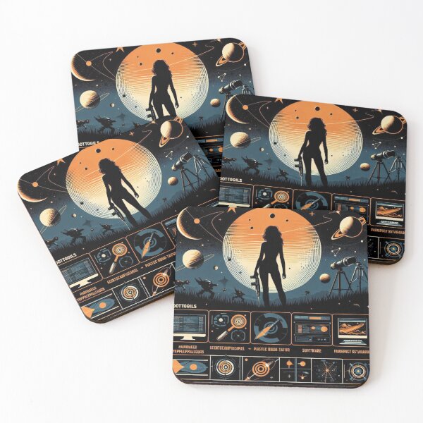 Item preview, Stellar Navigator: Exploring the Cosmos designed and sold by ZenOfAIarts.