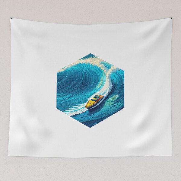 Item preview, Waves of Speed designed and sold by AbsoluteA.