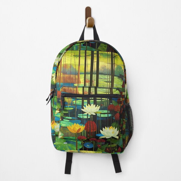 Item preview, Water lilies in a mysterious forest. designed and sold by Natalia-Vlad.