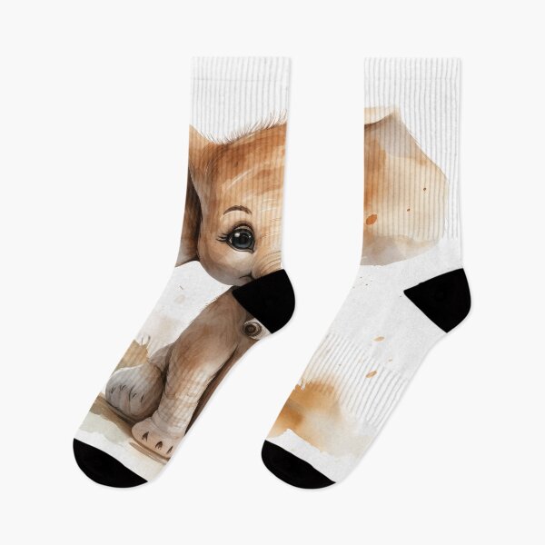 Item preview, Watercolor Baby Elephant with Gentle Expression designed and sold by Visionary Vibez.